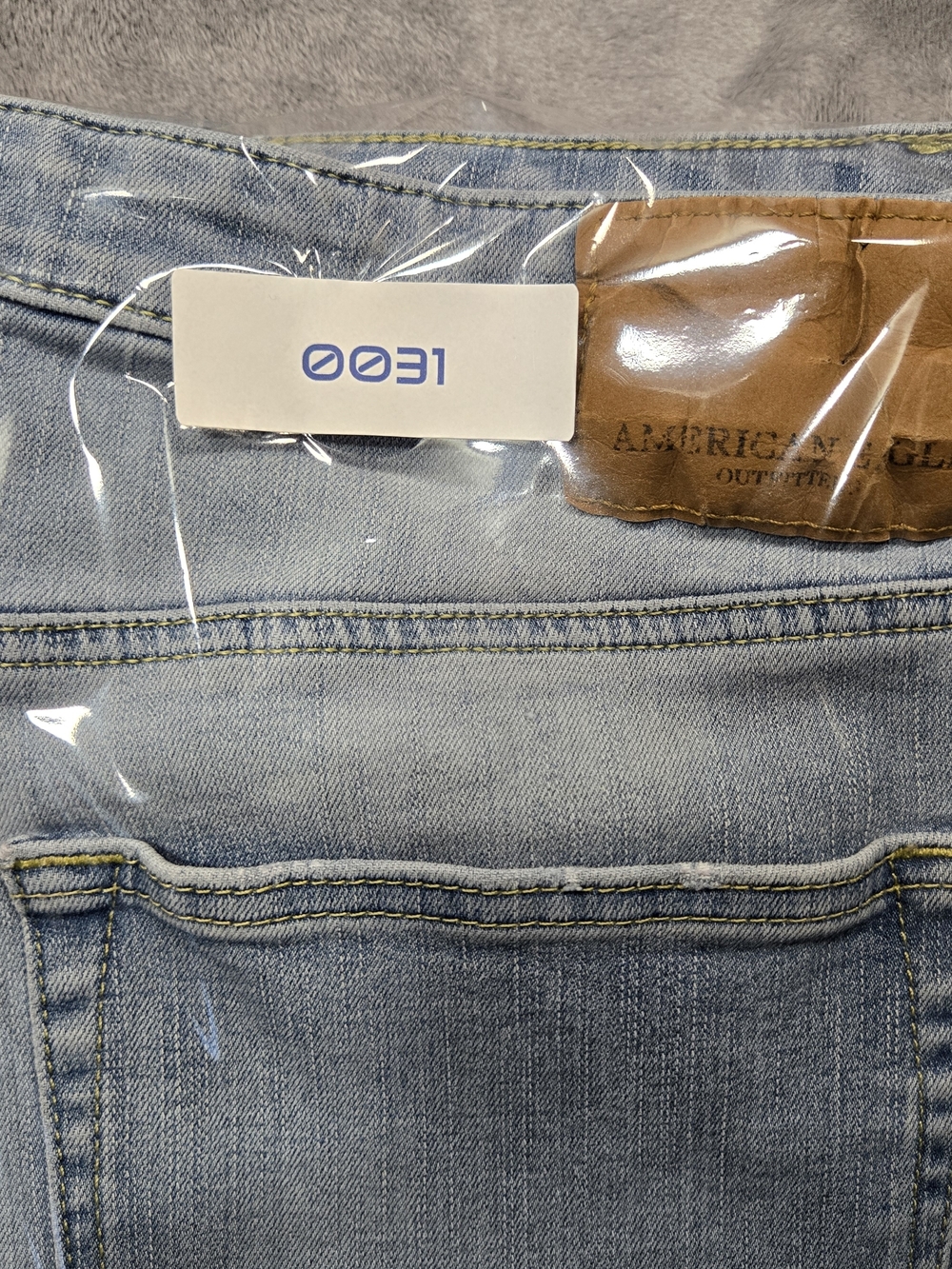 American Eagle Outfitters Original Boot Jeans Mens 36x30 Blue Boot Denim Pants - Picture 15 of 15